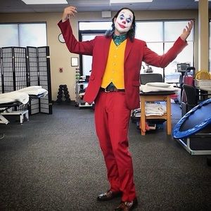 Joker Suit Costume 3-Piece & Shirt 100% accurate